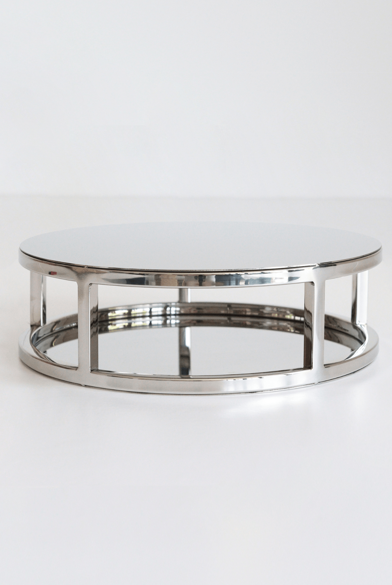 10" Round Metallic Cake Separator - Prop Options