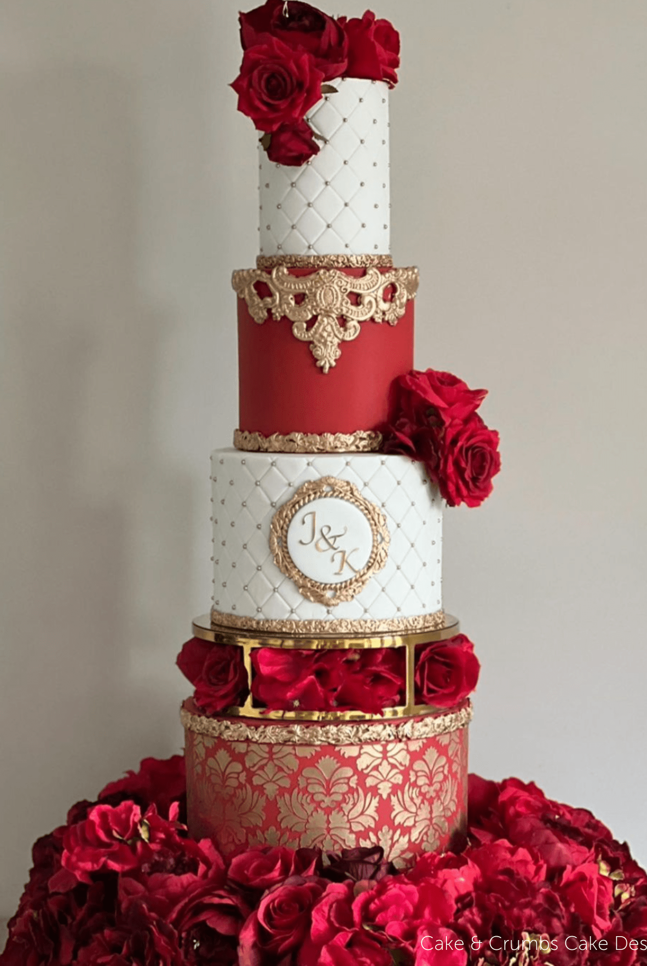 10" Round Metallic Cake Separator - Prop Options