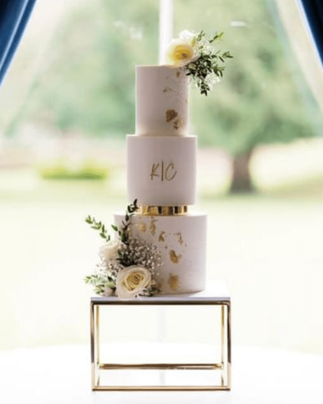 14" Square Metallic Plinth - Prop Options