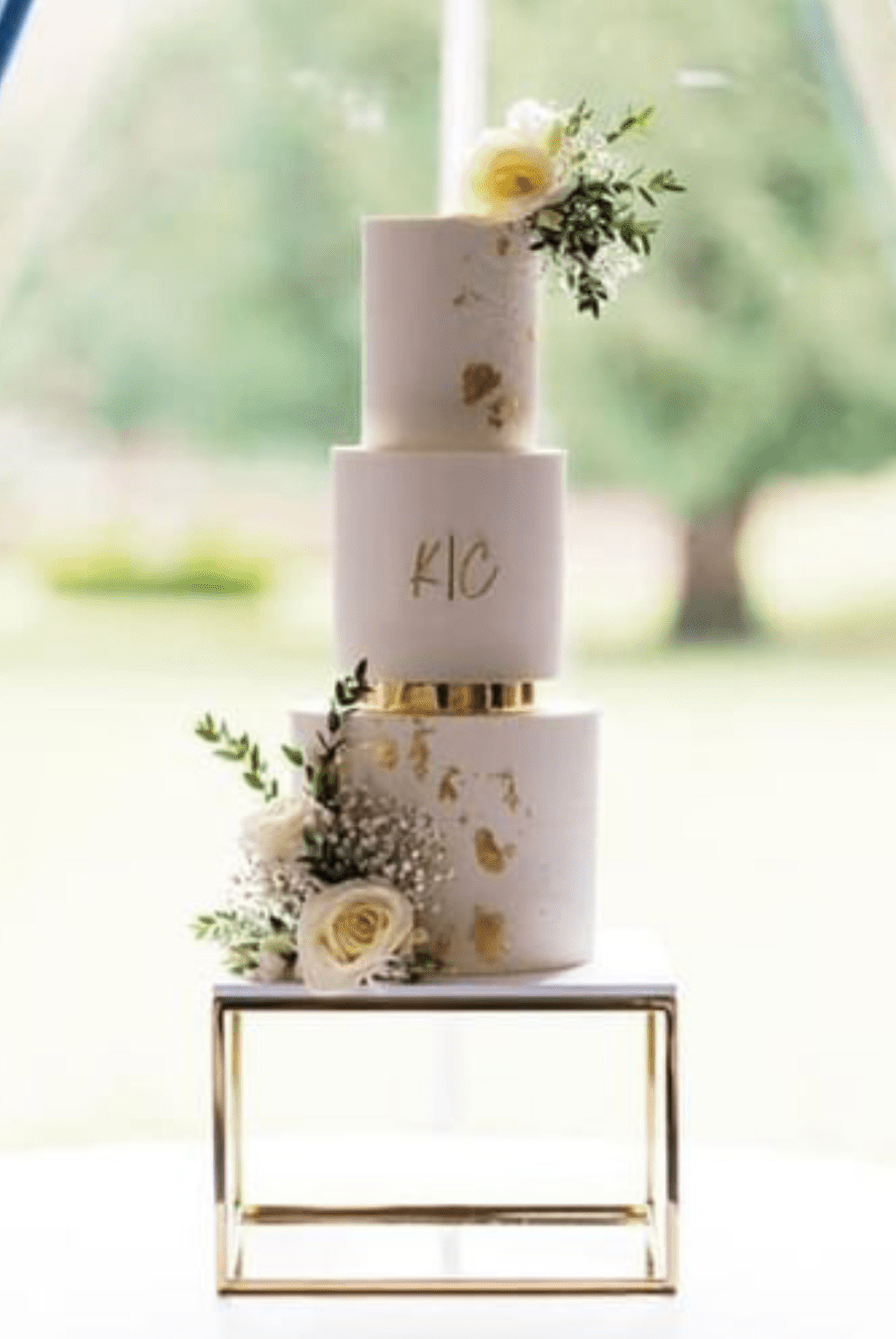 14" Square Metallic Plinth - Prop Options