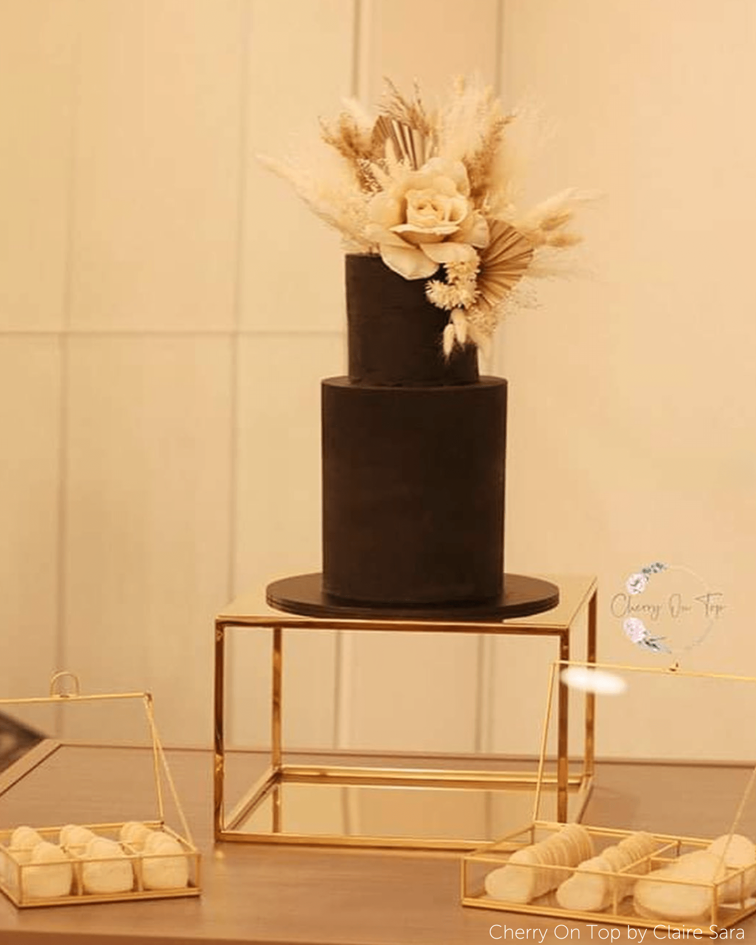 14" Square Metallic Plinth - Prop Options