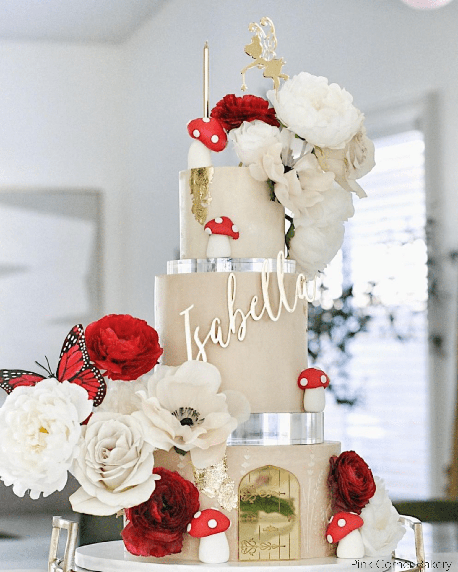 15mm Round Ultra Polished Clear Acrylic Cake Spacers - Prop Options