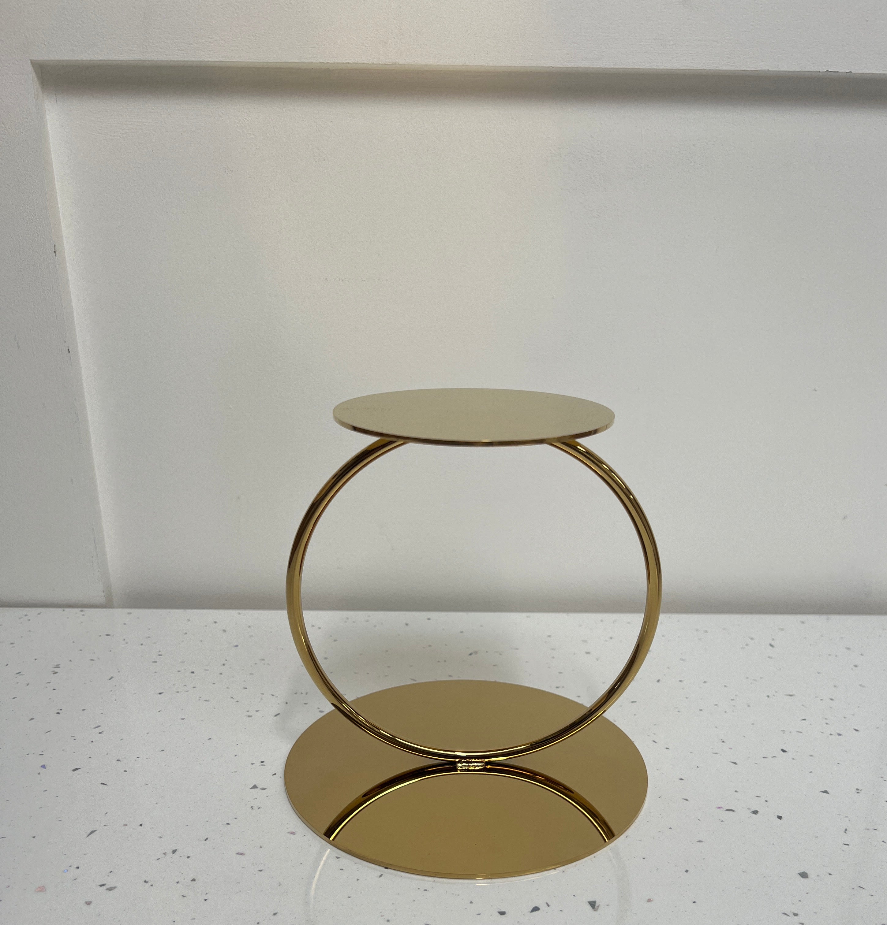 Outlet Small Metallic Gold Hoop Separator - Imperfect - Prop Options