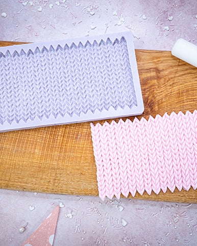 Chunky Knit Silicone Mould