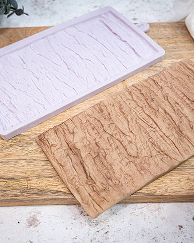 Rustic Woodland Bark Silicone Mould