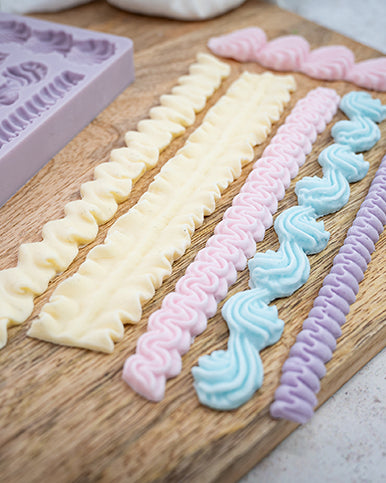 Large Lambeth Borders Silicone Mould