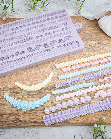 Small Lambeth Borders Silicone Mould