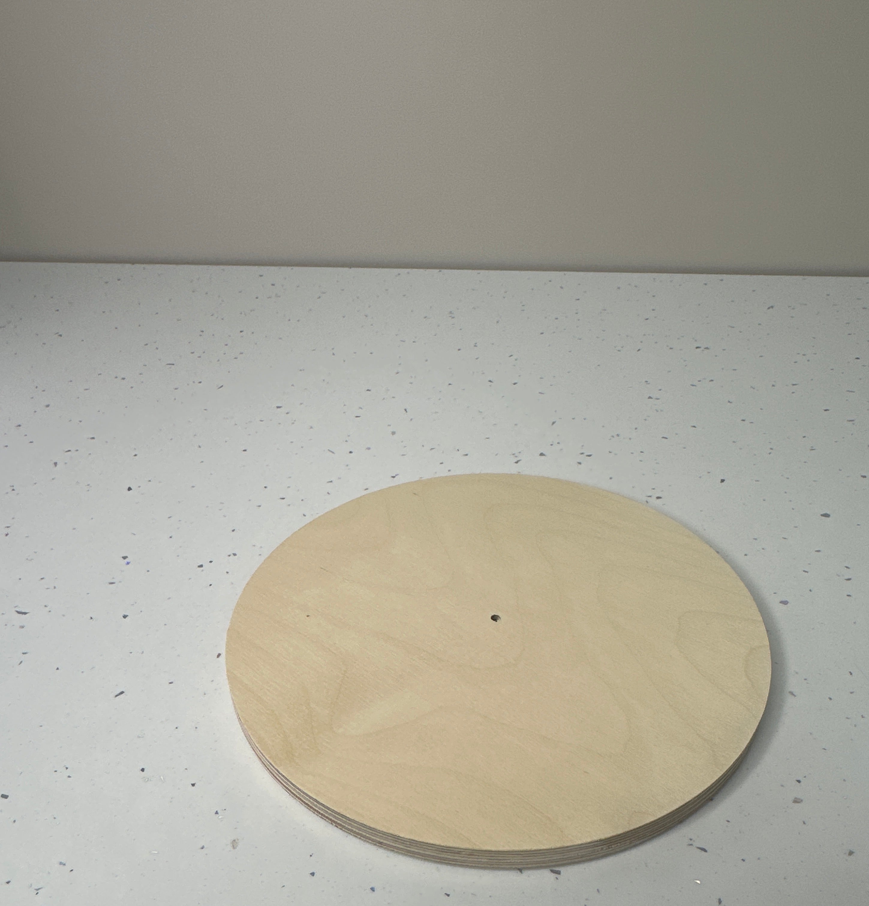 Outlet Birch Ply Disc Cake Board - 8" Natural - Imperfect - Prop Options