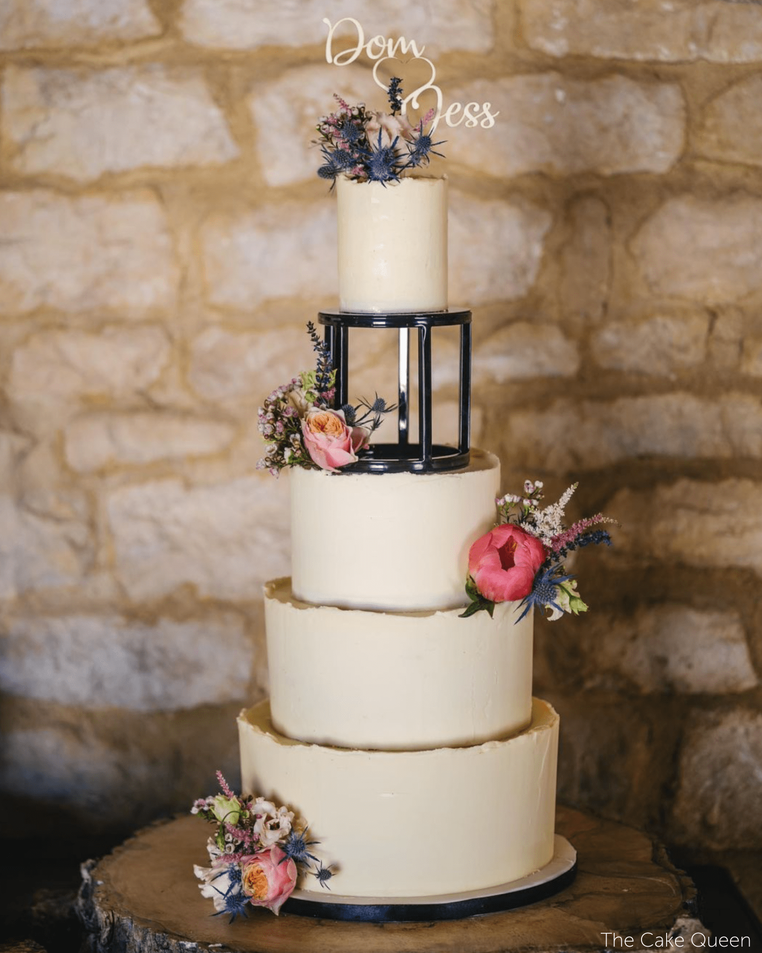 6" Round Metallic Cake Separator - Prop Options