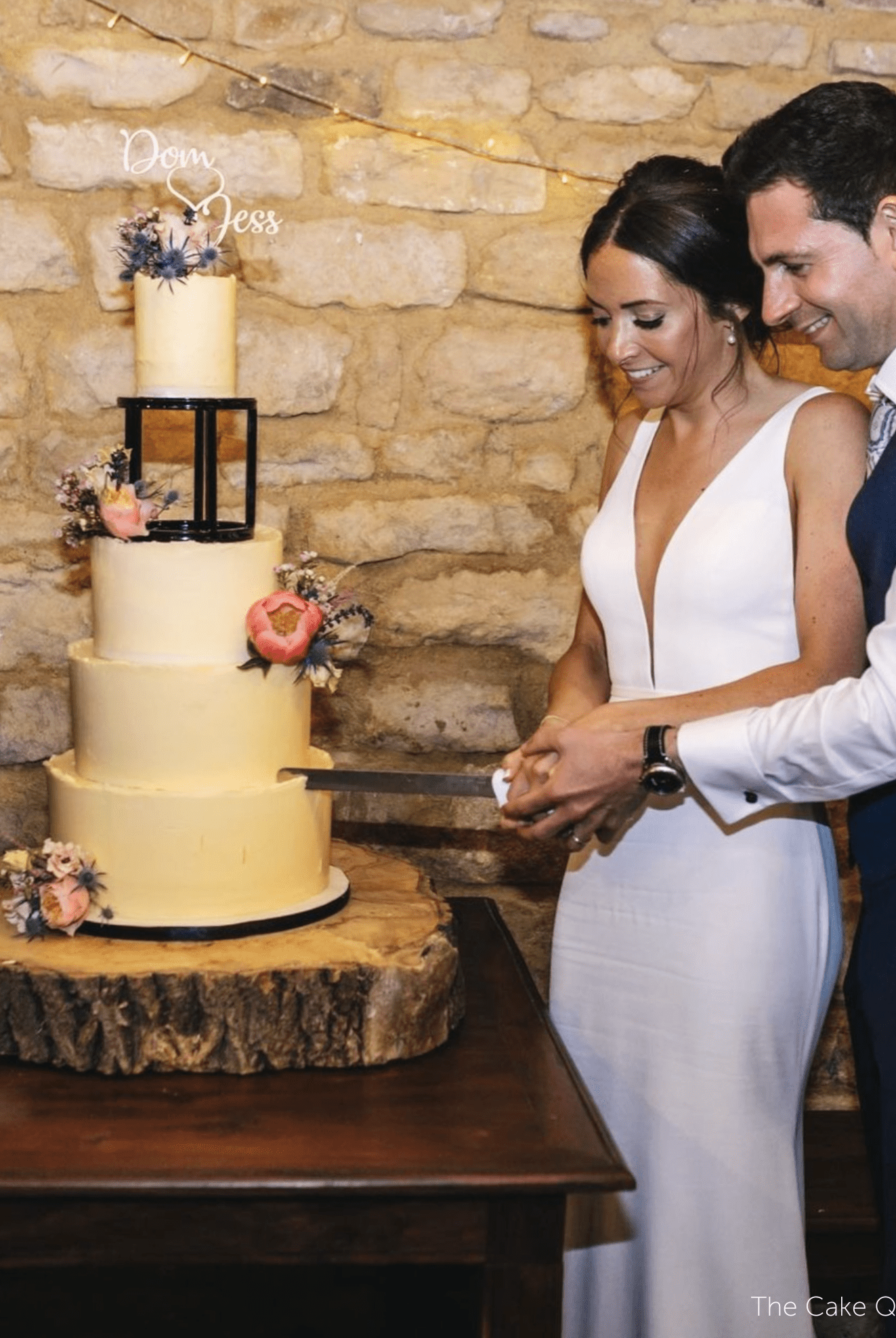 6" Round Metallic Cake Separator - Prop Options