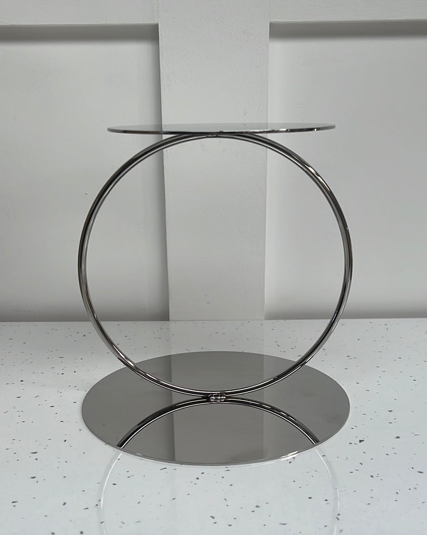 Outlet The Original Large Metallic Silver Hoop Separator - Imperfect - Prop Options