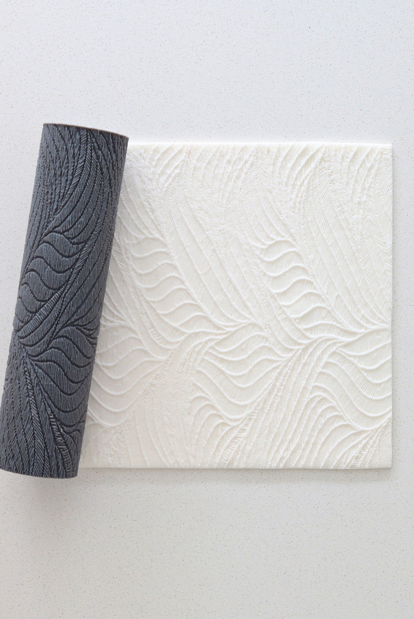 90 - Midnight Botanique - Prop Options × EKats Collection – Luxury Texture Rolling Pins