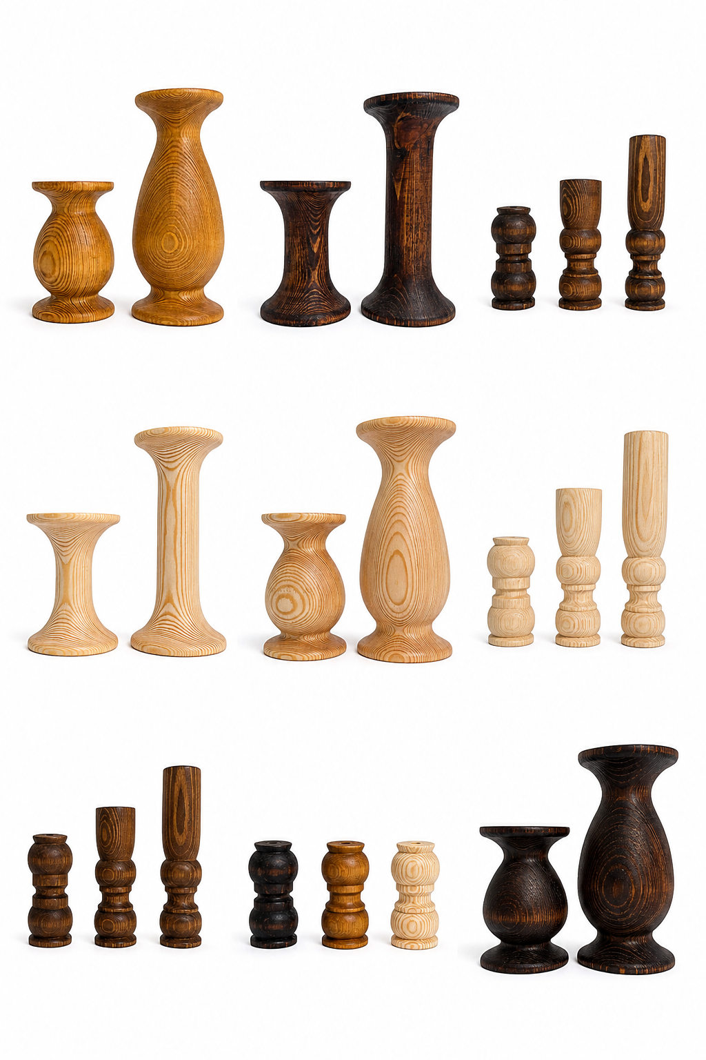 Scandinavian Birch - Additional Wooden Middle - Prop Options