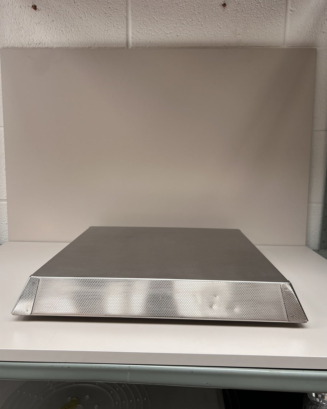 OUTLET - Vintage Square Mirror-Edged Metal Cake Plinth / Display Riser - Prop Options