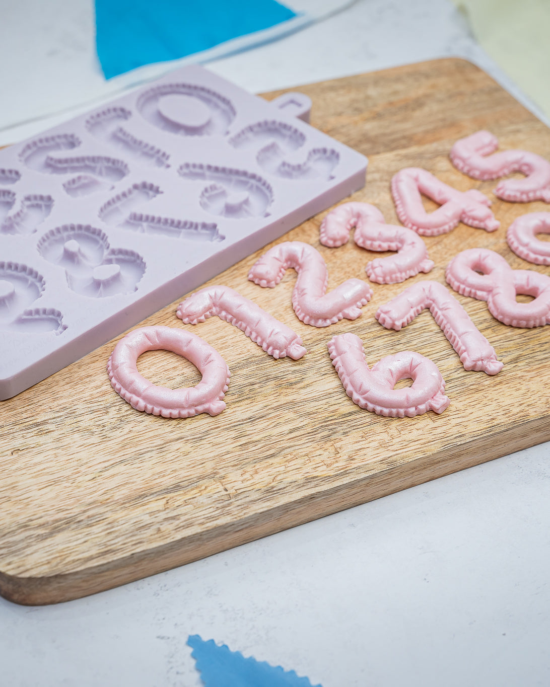 Balloon Numbers Silicone Mould
