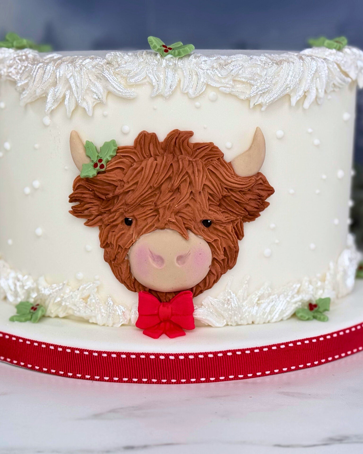 Highland Cow Silicone Mould
