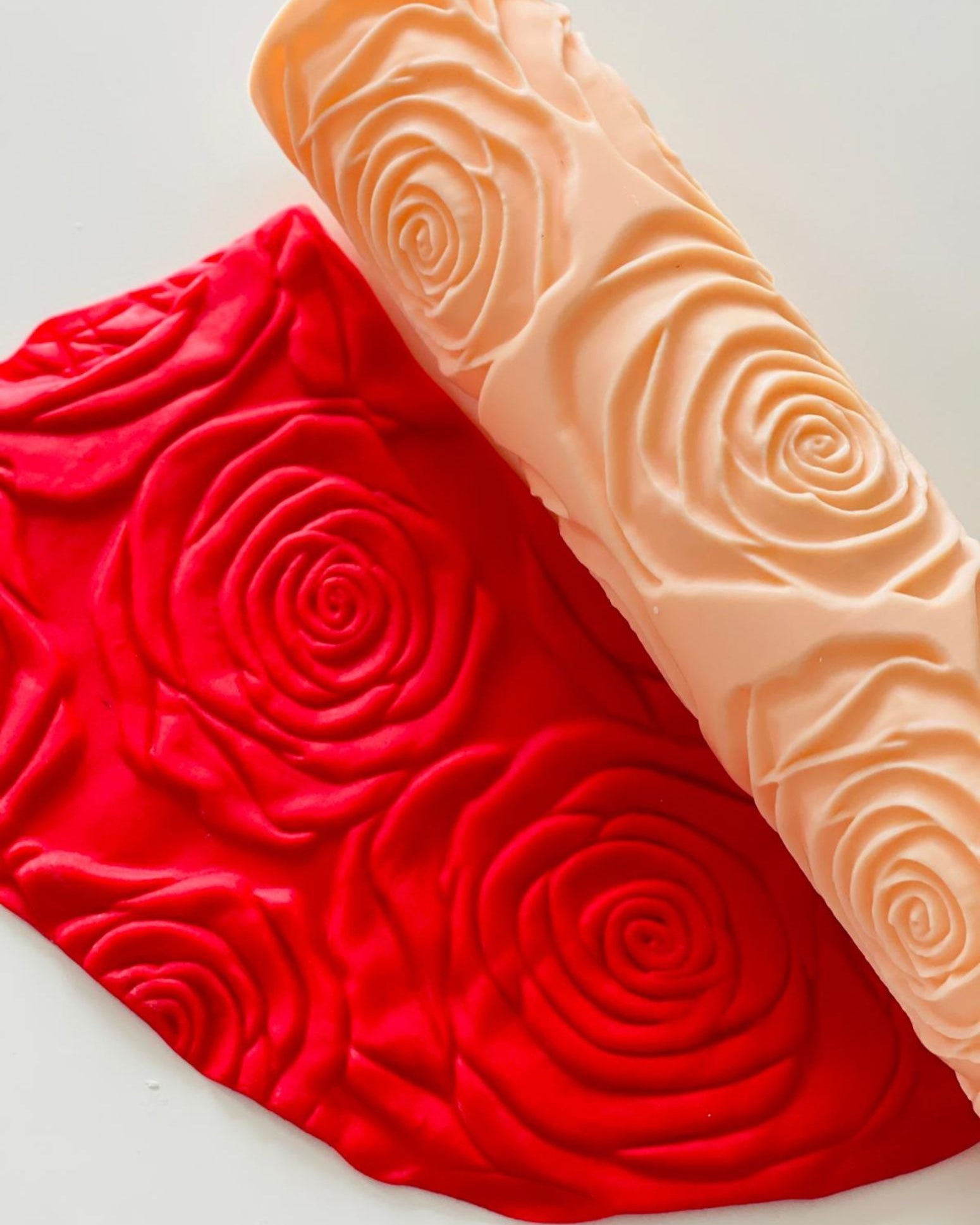 Rosarium fondant roller