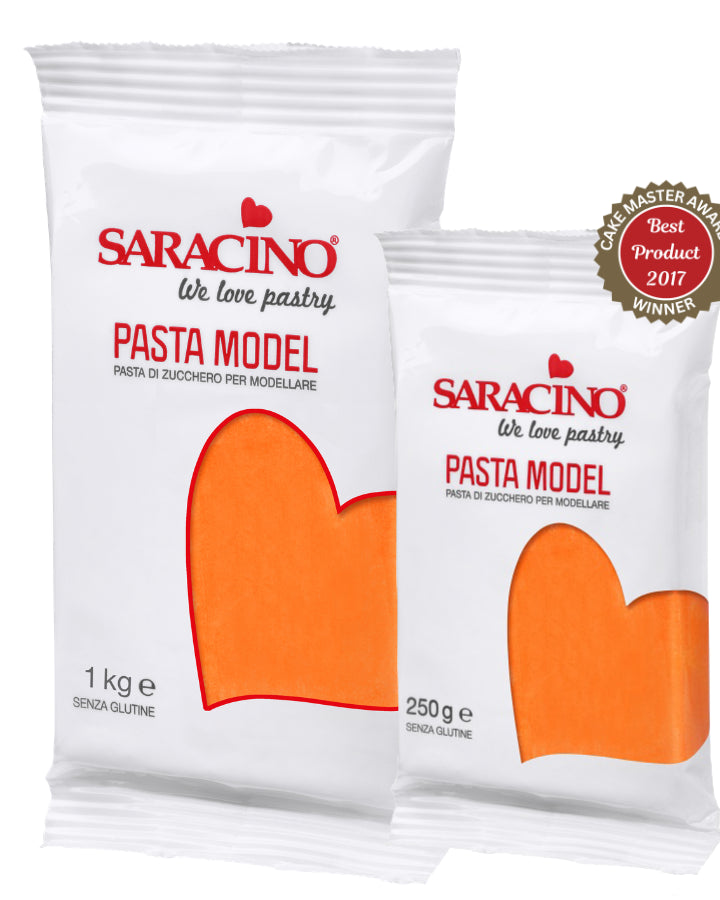 Orange Pasta Model - Modelling Paste 1kg, 250g