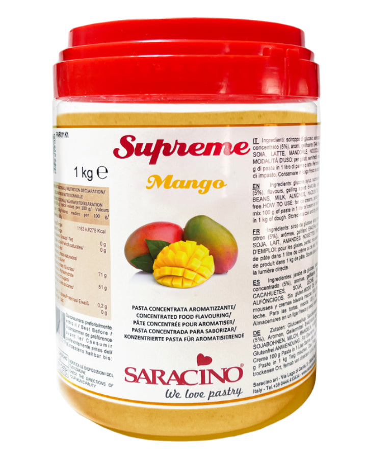 Saracino Mango Food Flavour Paste - 200g & 1kg