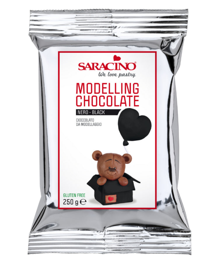 250g Black Modelling Chocolate for Cake Decorating & Sculpting