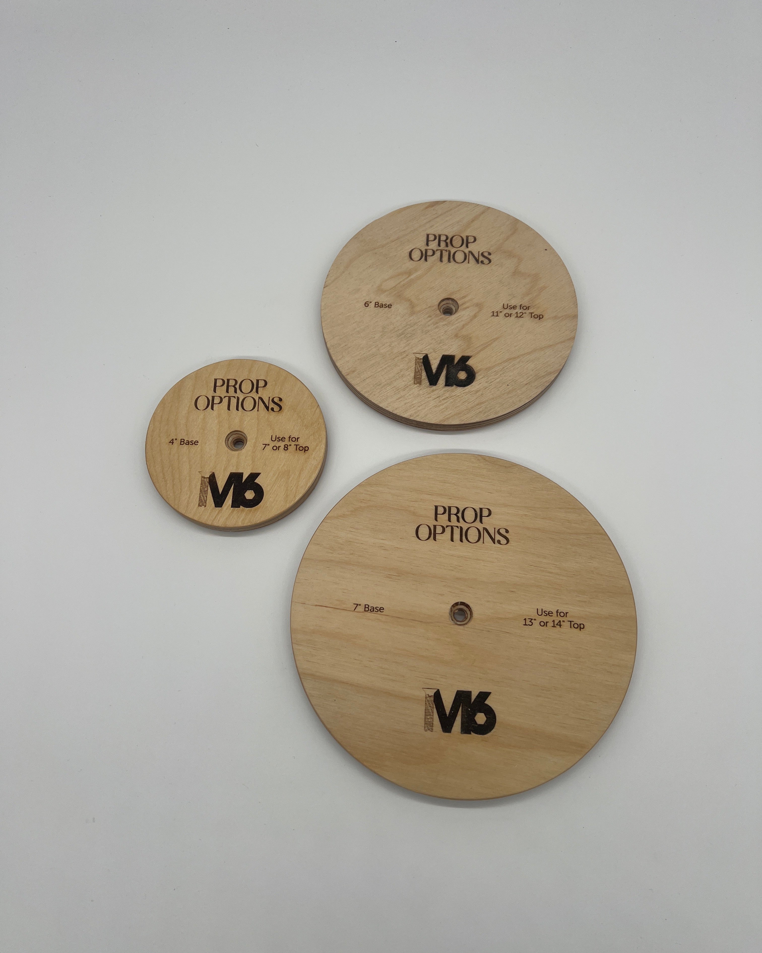 Additional Birch Base Plate - The Scandinavian Collection - Prop Options