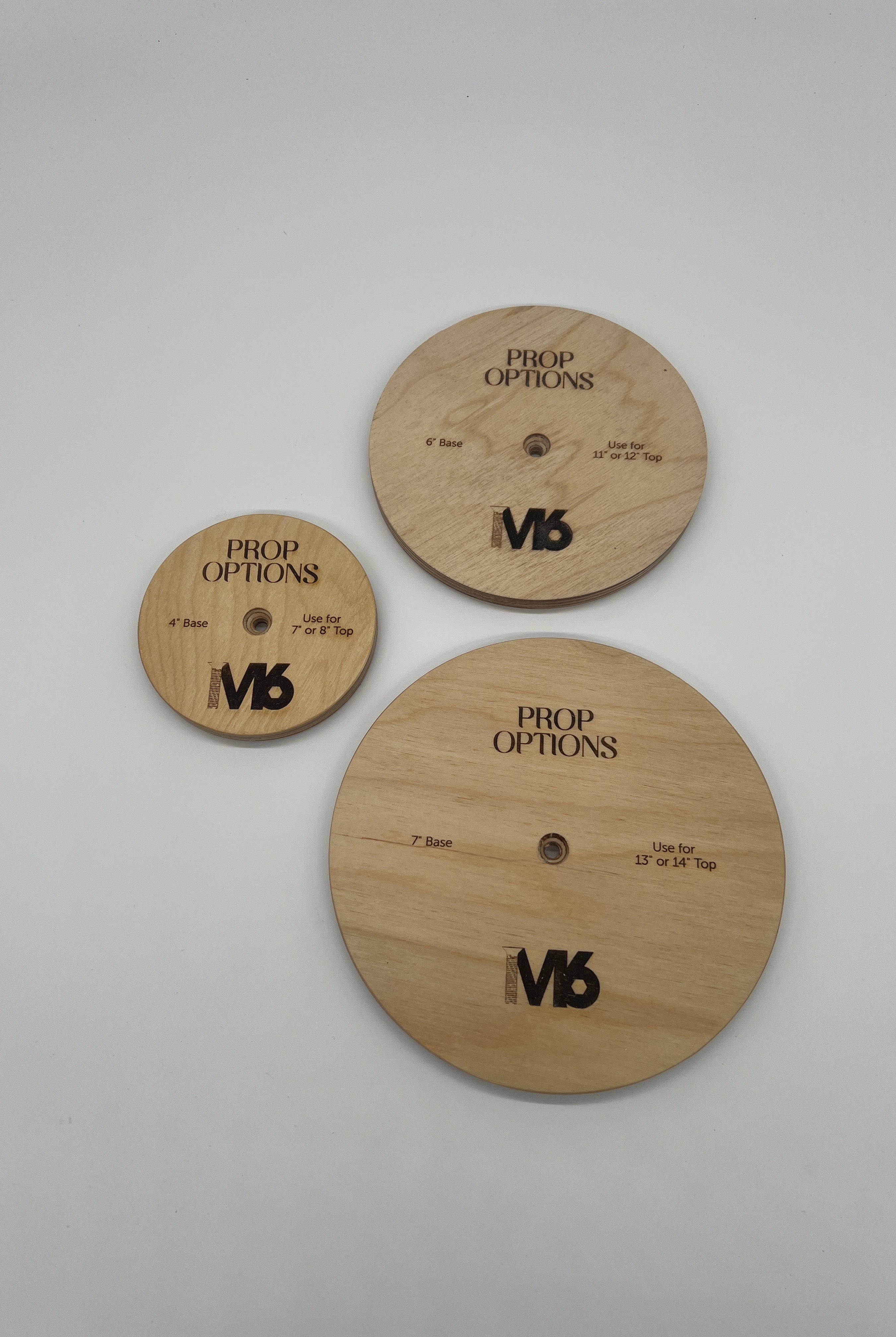 Additional Birch Base Plate - The Scandinavian Collection - Prop Options