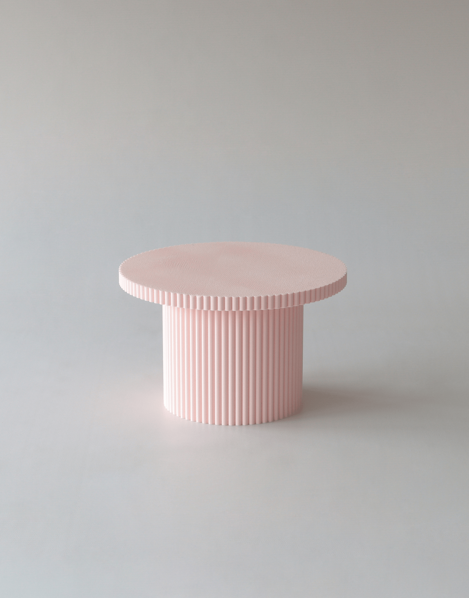 Birthday Bish Pastel Round Reeded Cake Stand - Prop Options