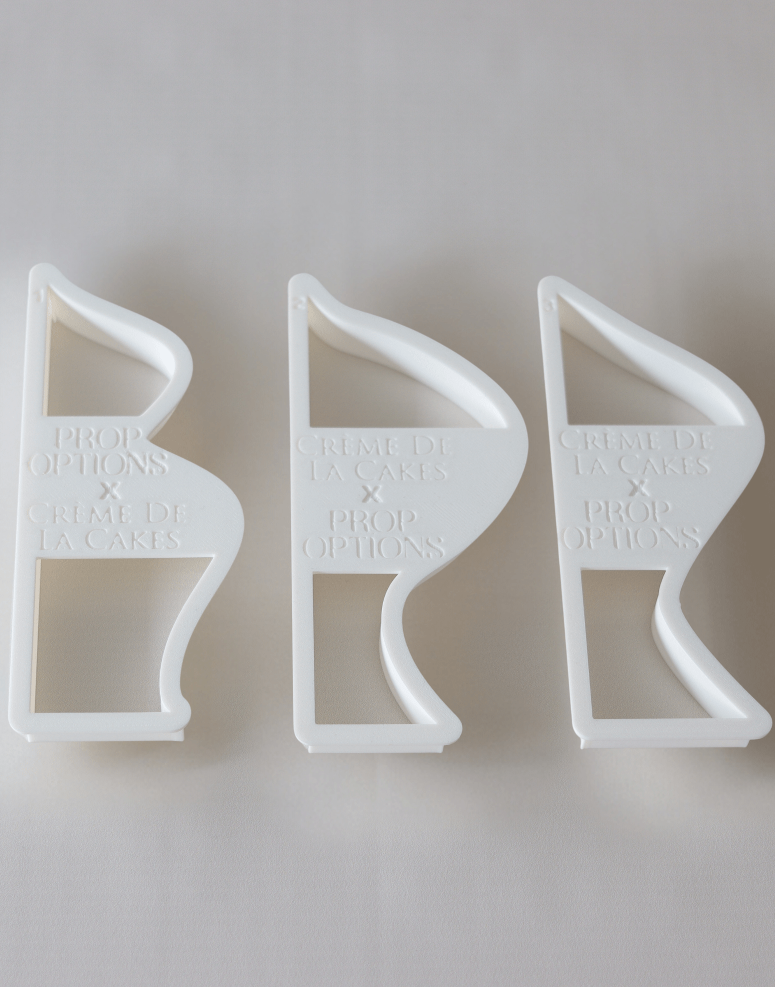 Exclusive Custom Curved Cutters - Prop Options