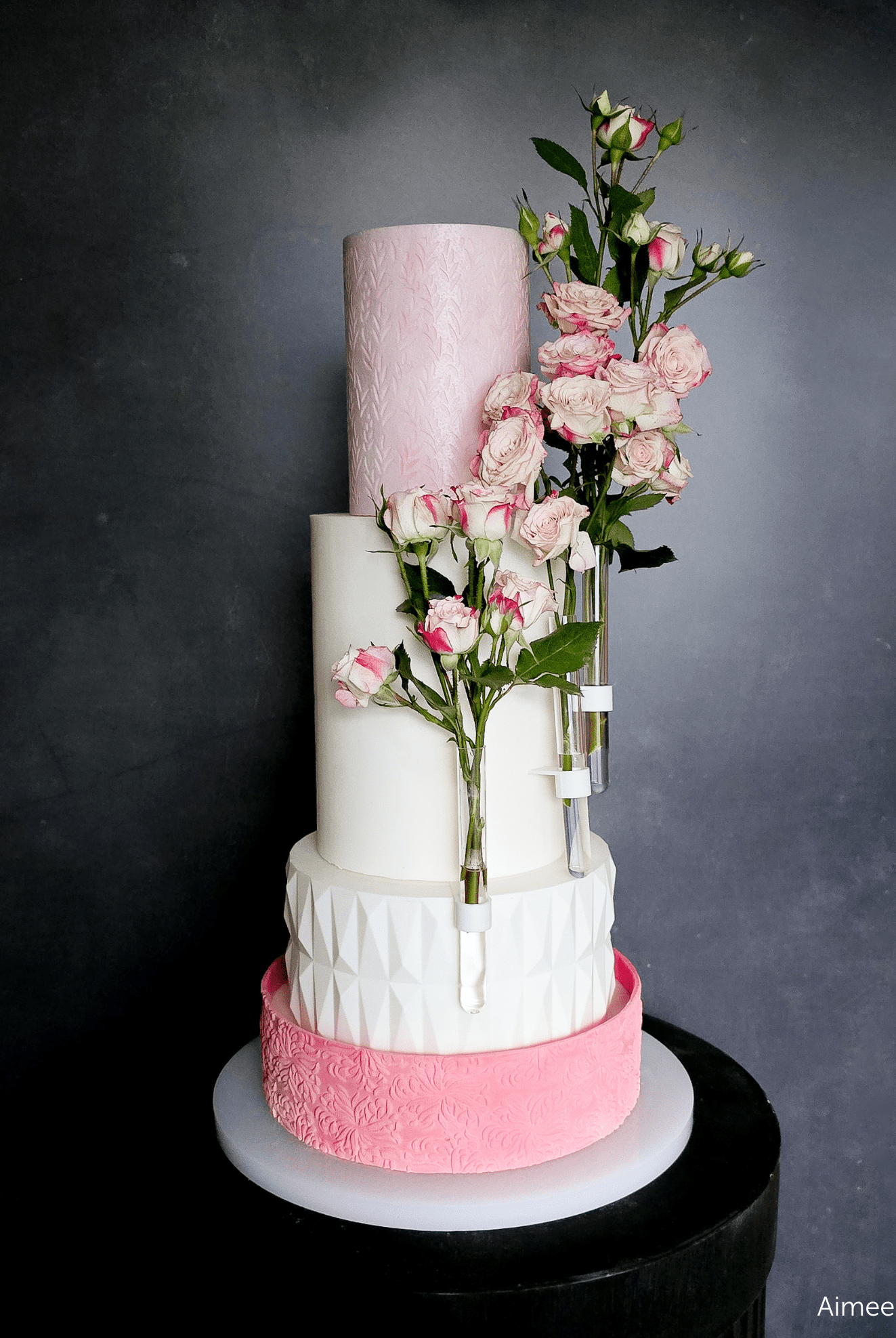 Floating Floral Vial Holders - Set of 5 - Prop Options