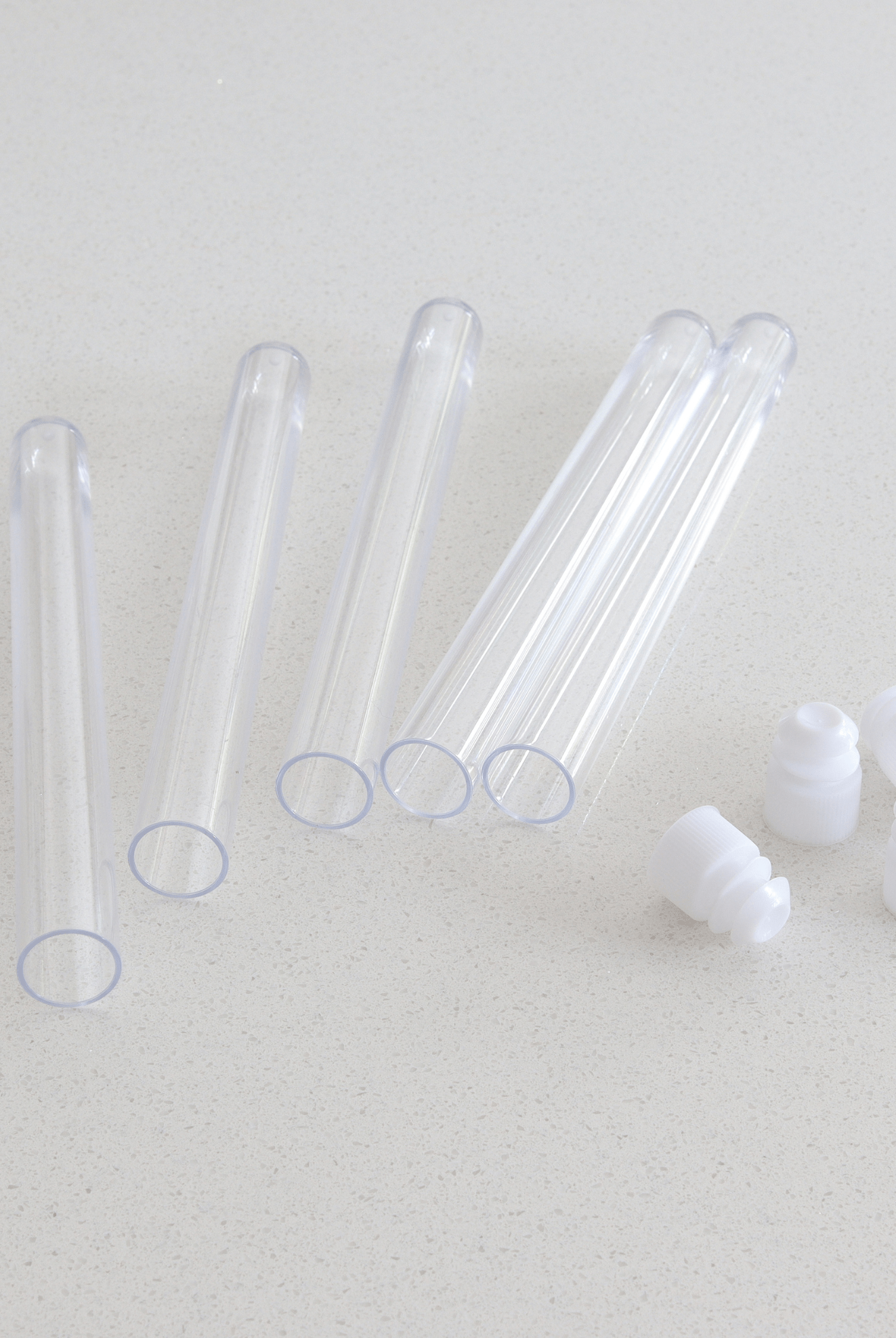 Floating Floral Vial Holders - Set of 5 - Prop Options