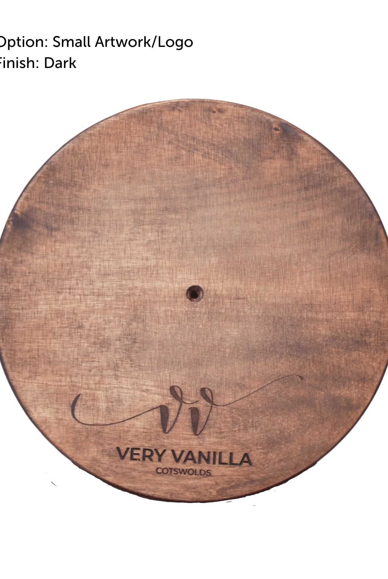 Premium Add - On: Bespoke Personalisation for Wooden Cake Stands - Prop Options