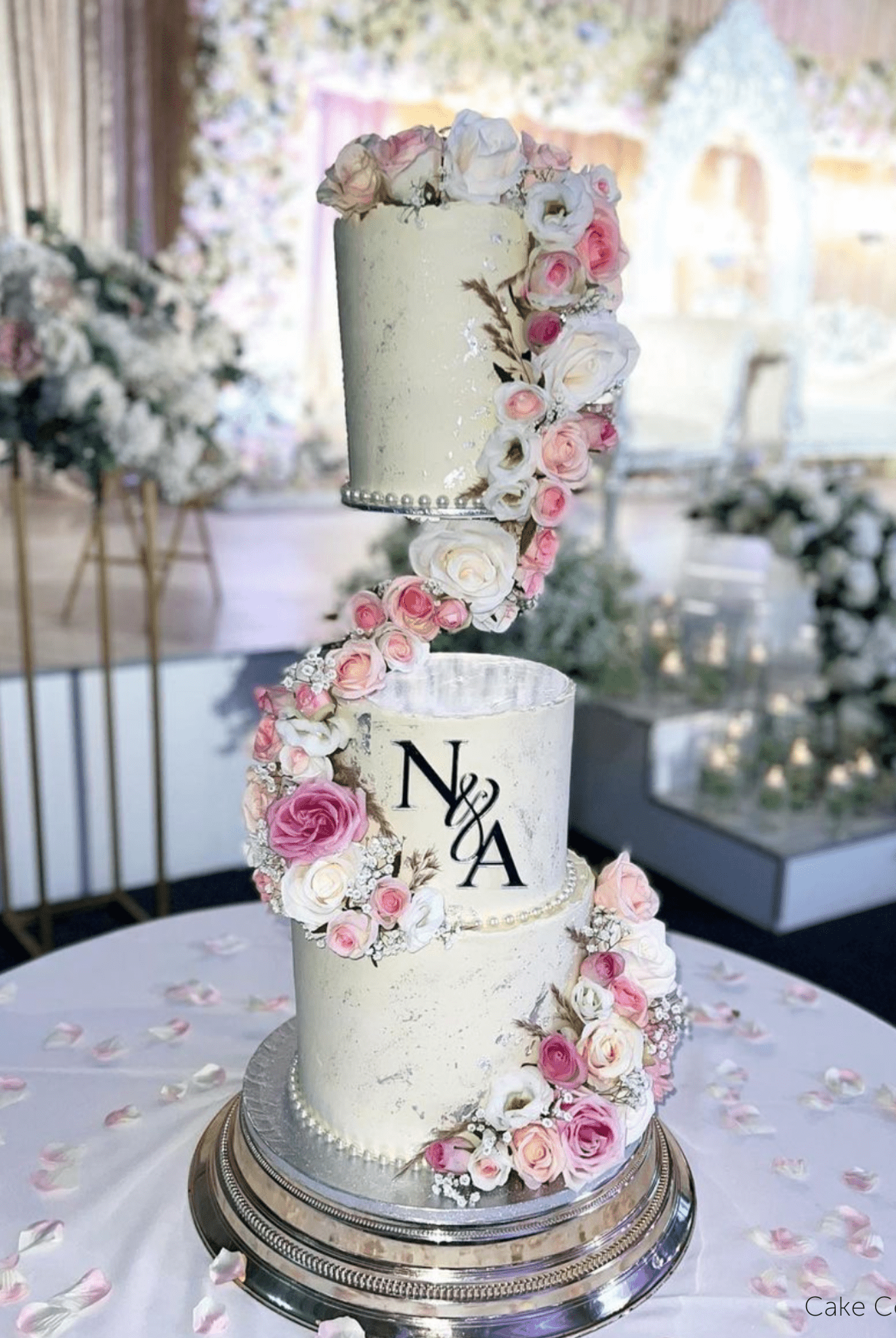 PropSecure® Z Bar Floating Tier Cake Separator - Prop Options