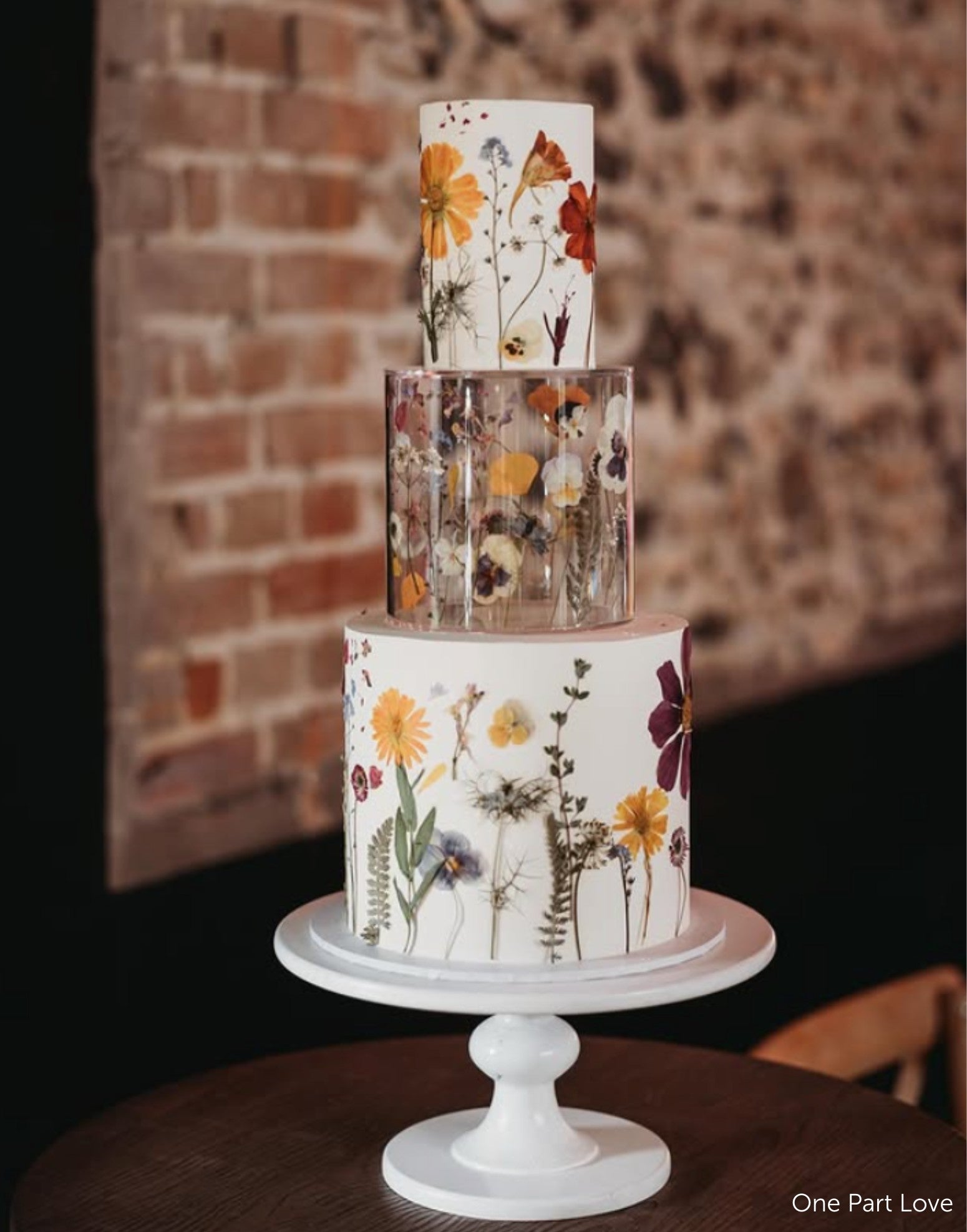 Round Acrylic Fillable Clear Tiers - Prop Options