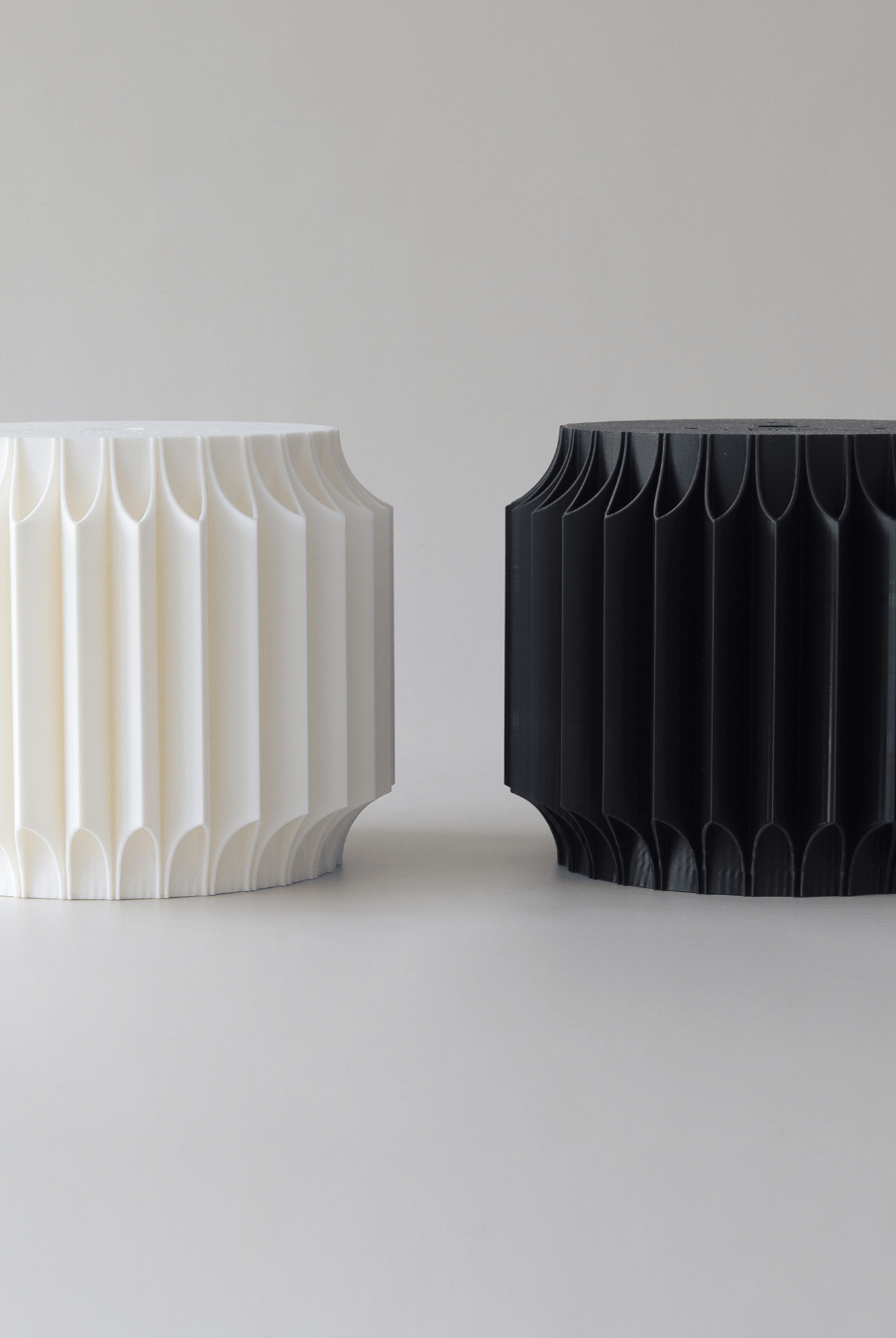 Round Fluted Cake Separator - Prop Options