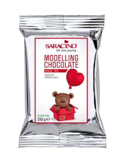 Red Modelling Chocolate 250g for Cake Decorating