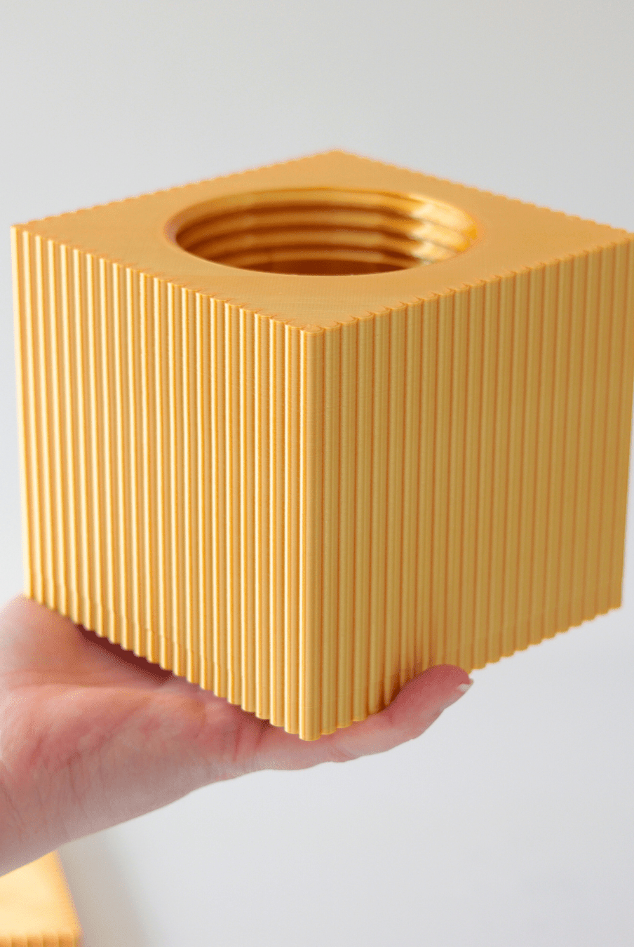 Square Reeded Cake Stand - Prop Options