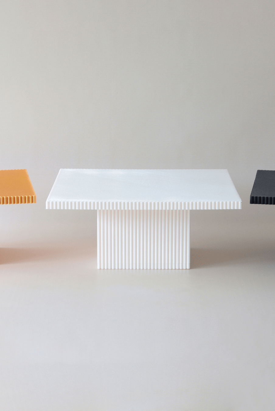 Square Reeded Cake Stand - Prop Options