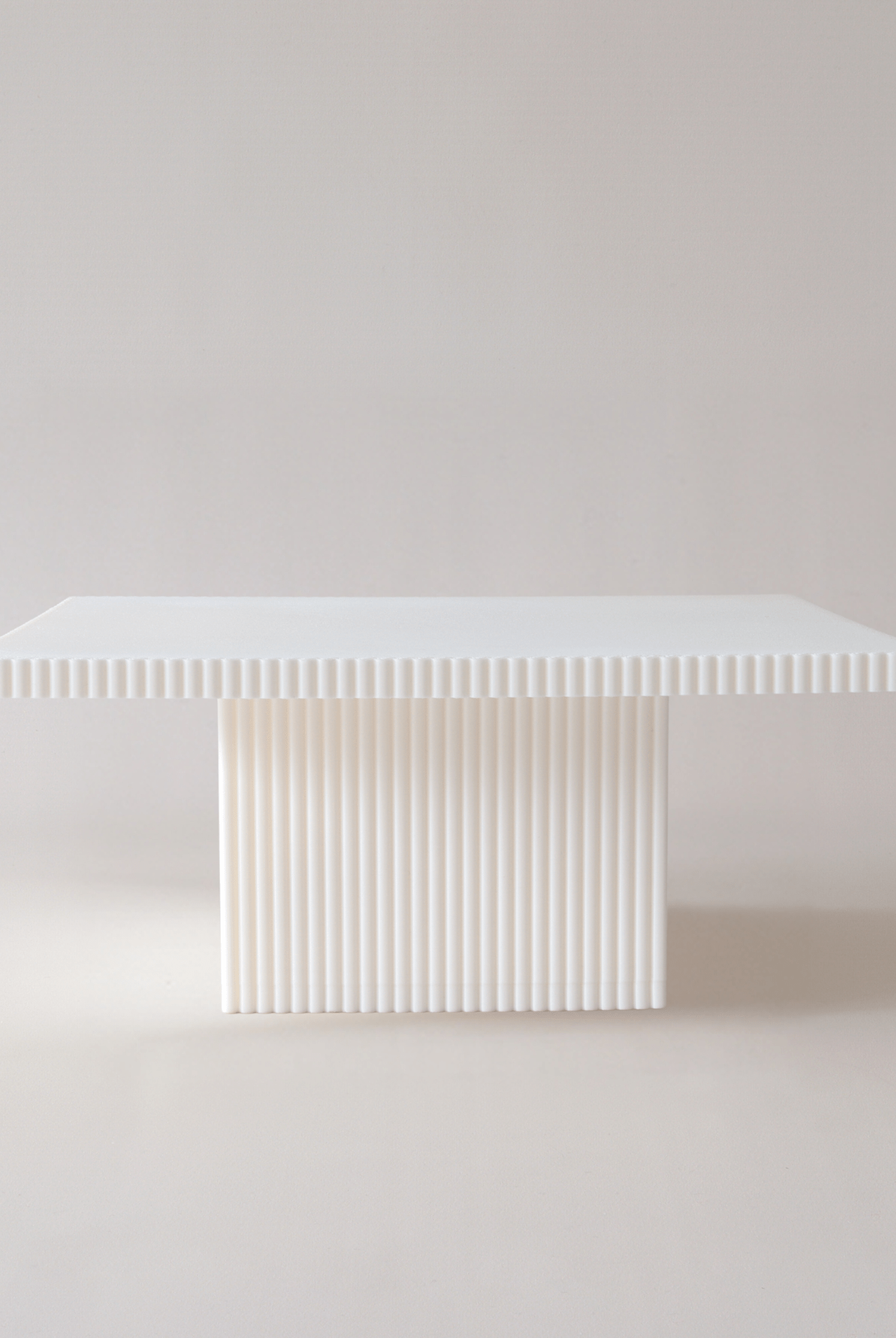 Square Reeded Cake Stand - Prop Options