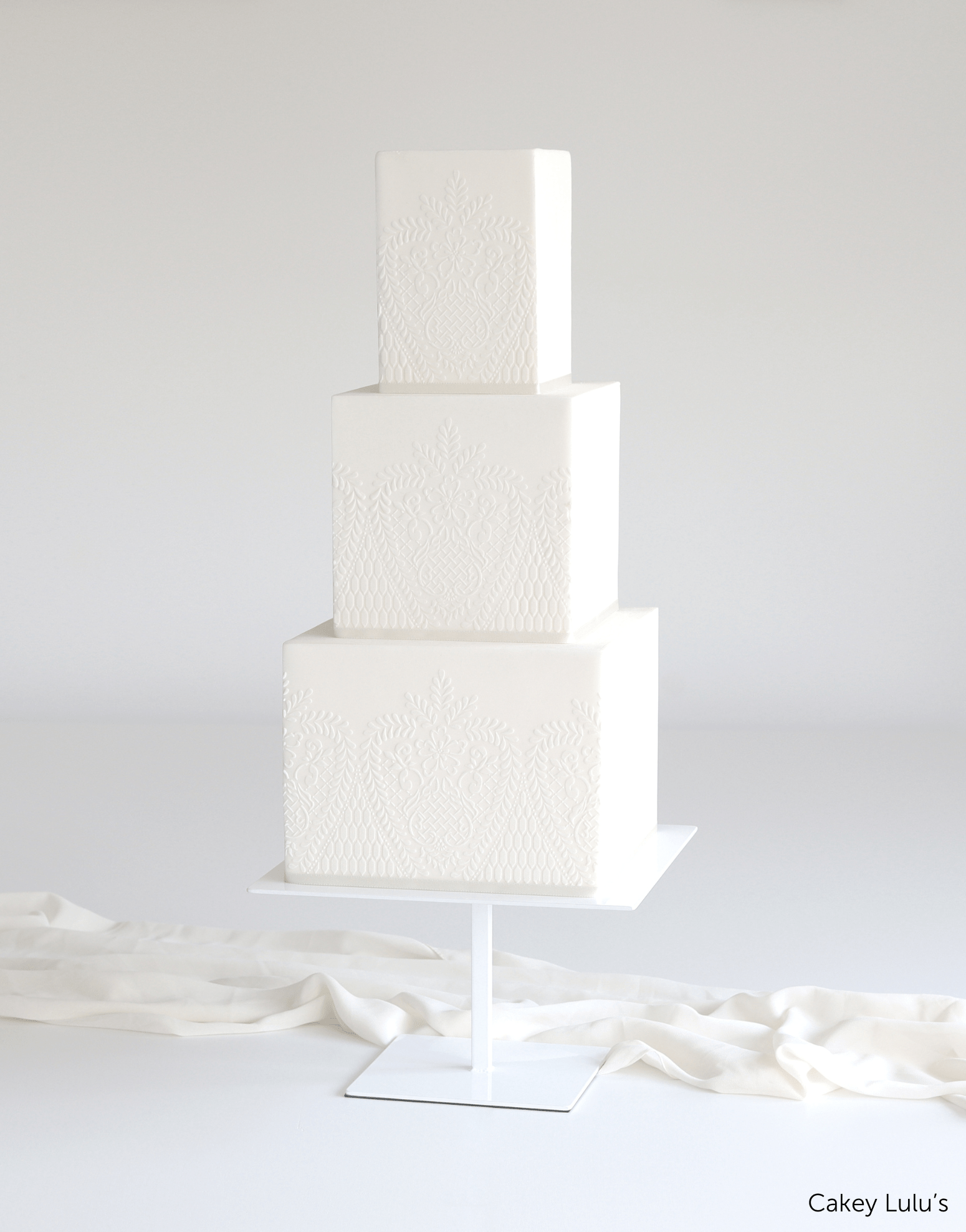 The Square Stiletto - Premium Pedestal Cake Stand - Prop Options