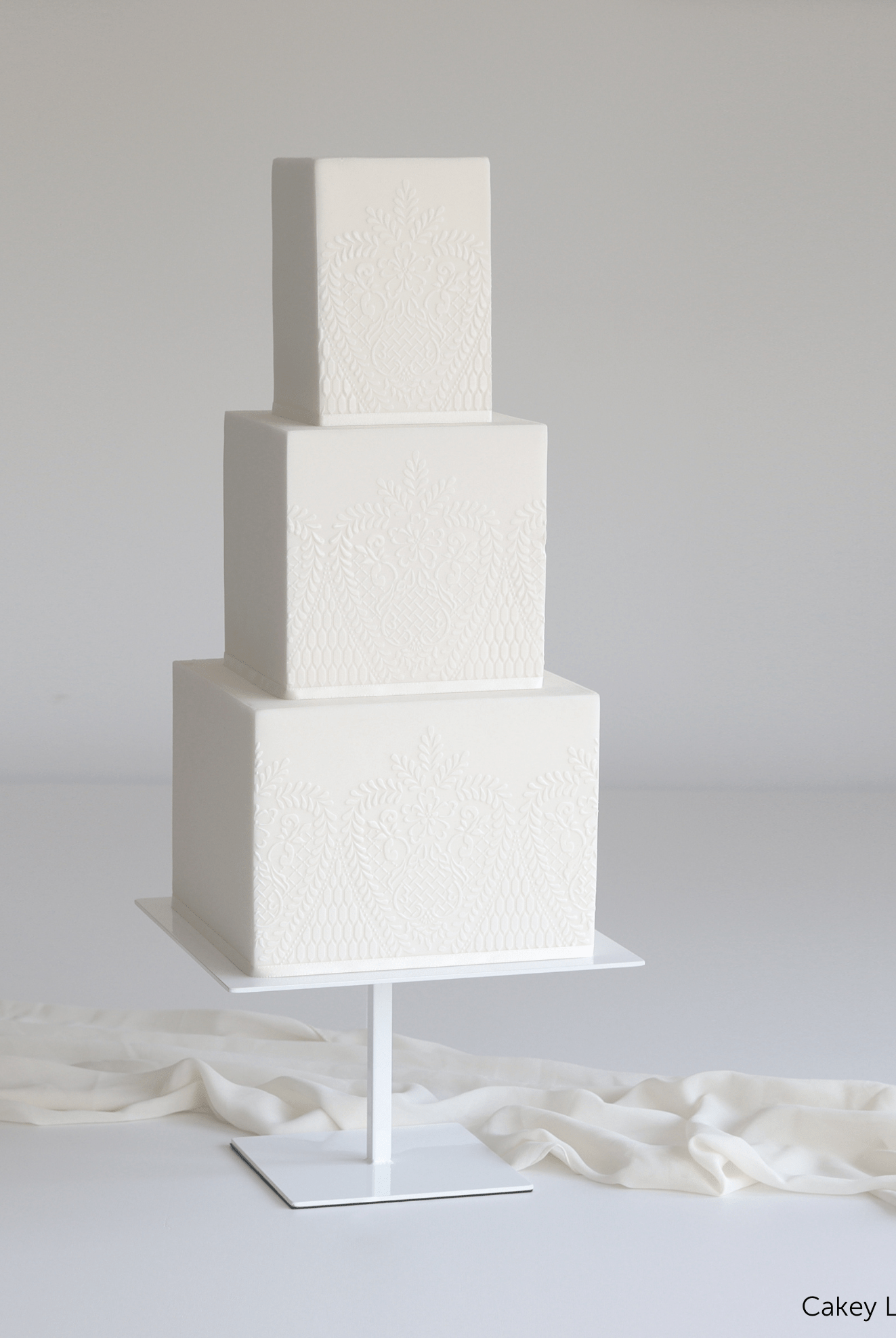 The Square Stiletto - Premium Pedestal Cake Stand - Prop Options