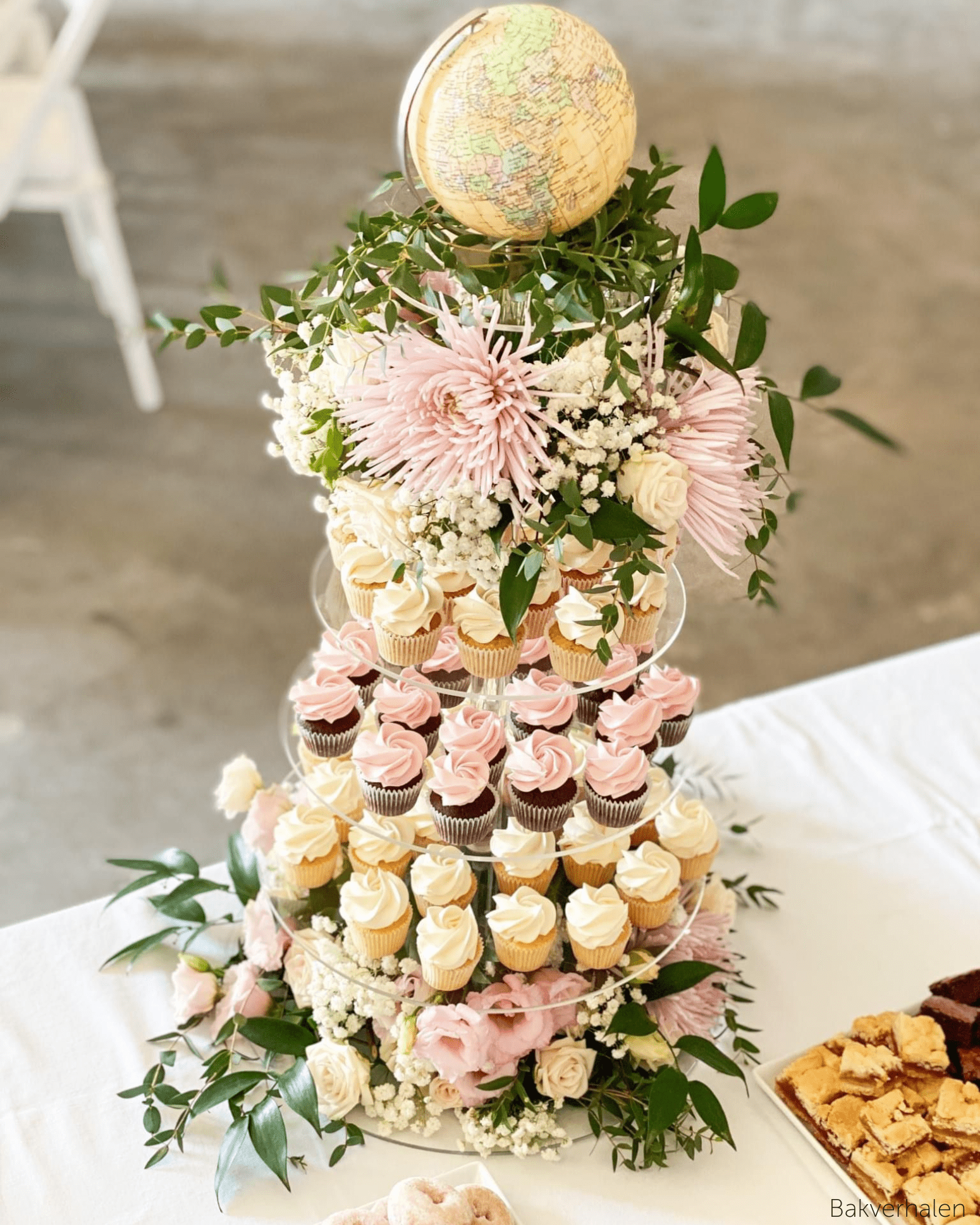 Ultra Adjustable 6 Tier Acrylic Cupcake Display Stand - Prop Options