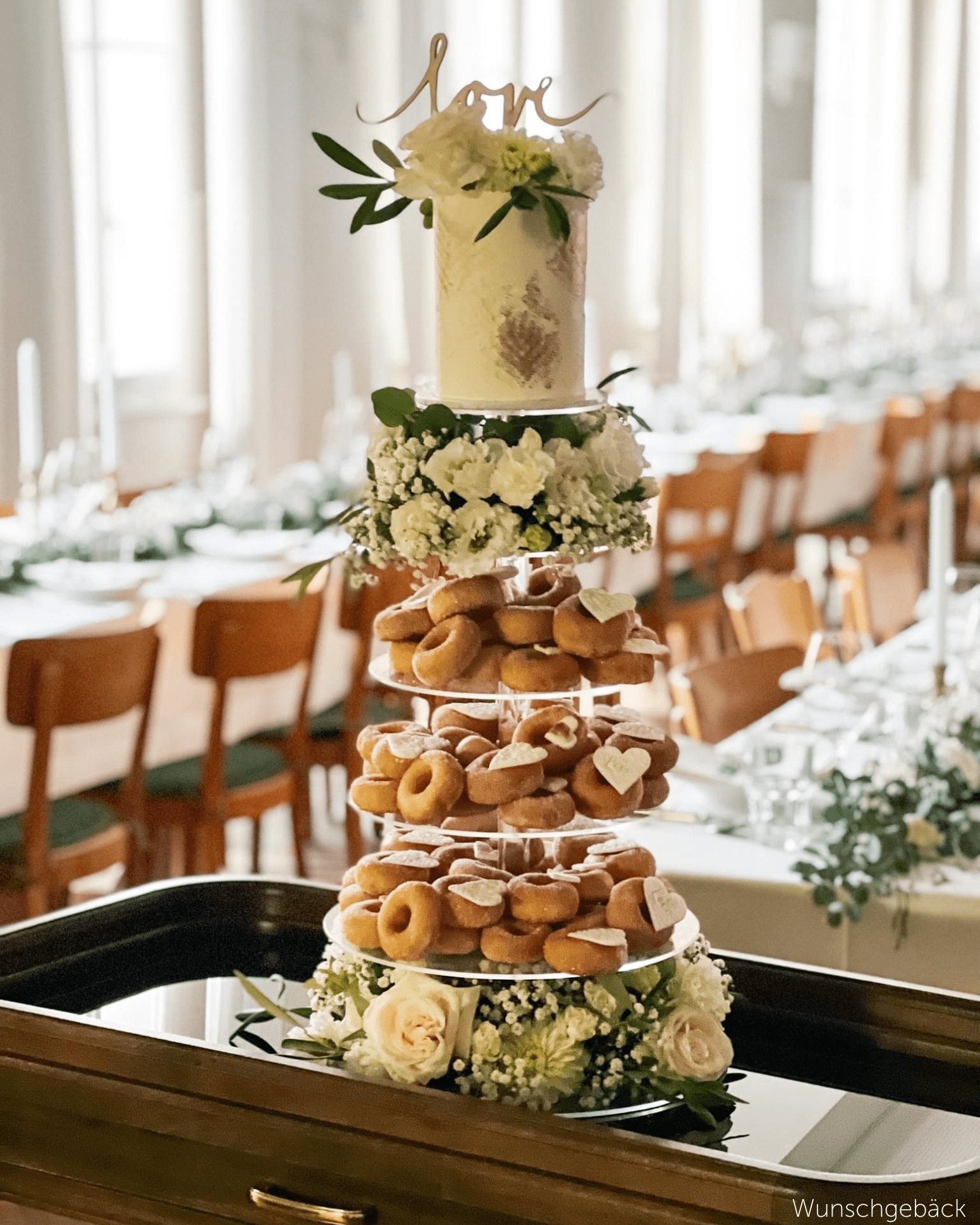 Ultra Adjustable 6 Tier Acrylic Cupcake Display Stand - Prop Options