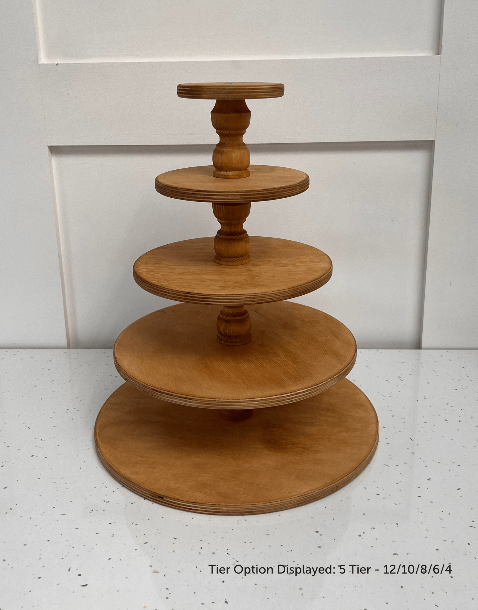 Adjustable Afternoon Tea Display Stand - Prop Options