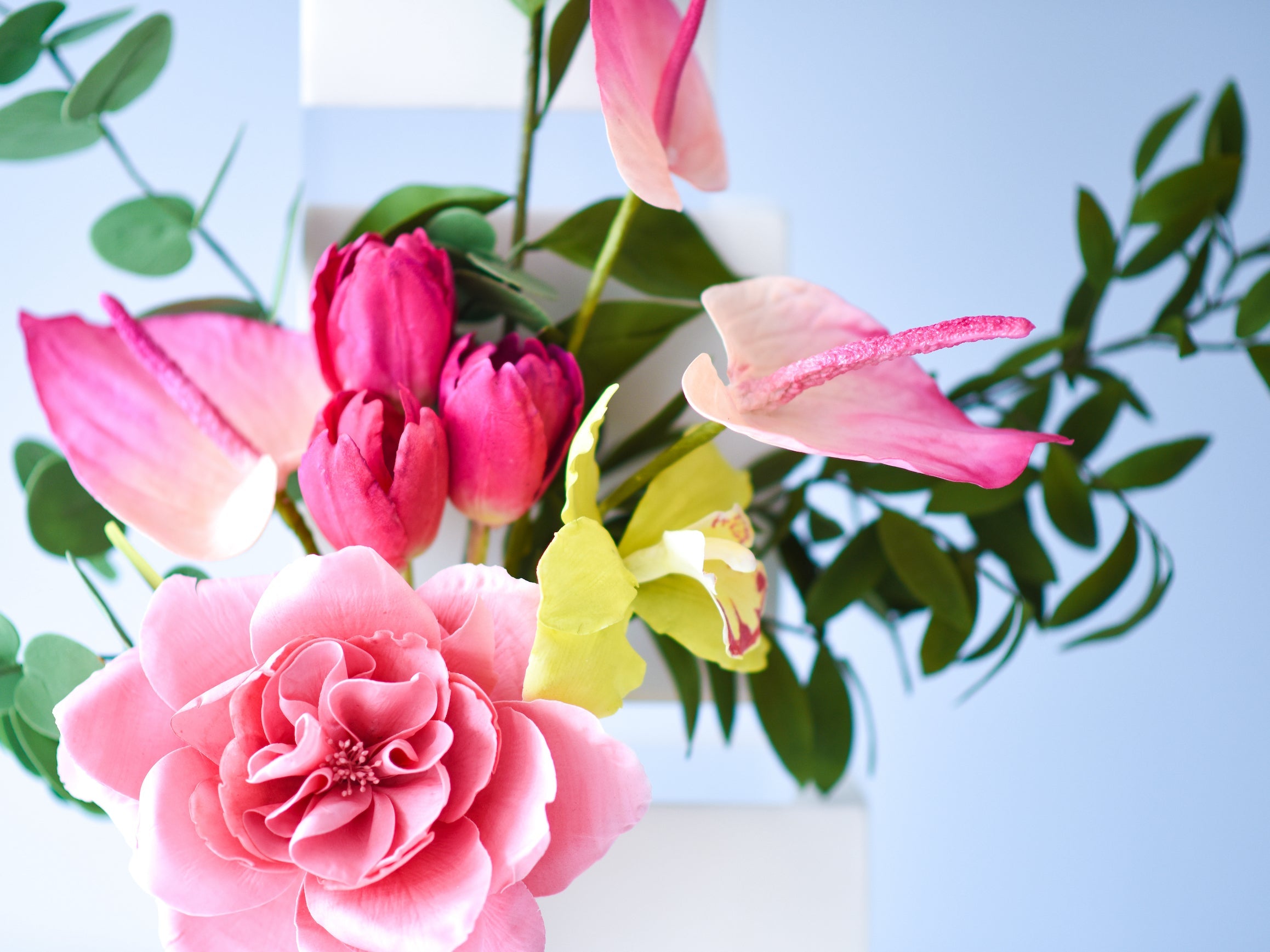 PropBundles - 30mm Square Ultra Polished Acrylic Cake Spacers - Prop Options