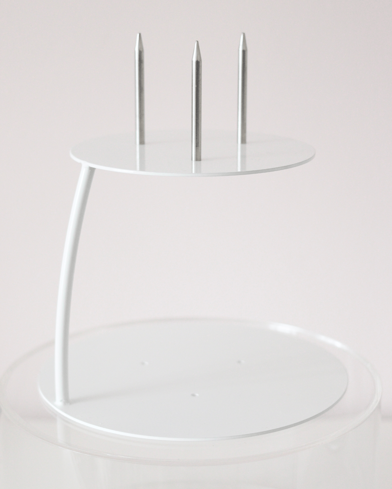 Round Floating Side Bar PropSecure® Cake Separator - Prop Options