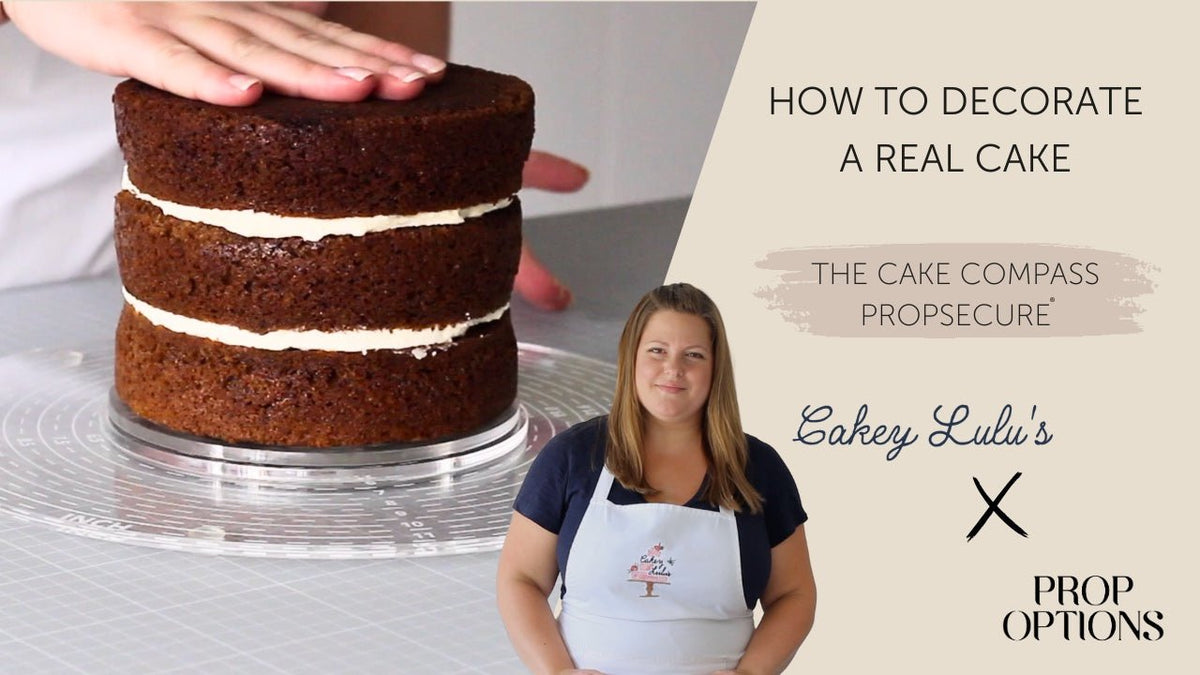 Rel Cake How to Decorate a Real Cake with the Cake Compass – Prop Options