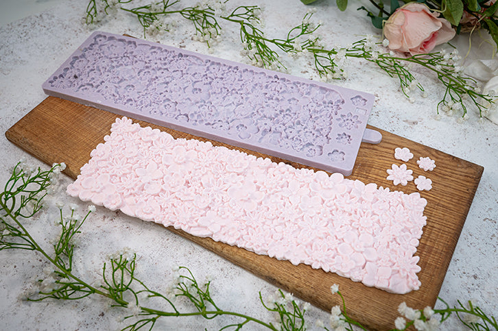 Sugar Flower Border Silicone Mould