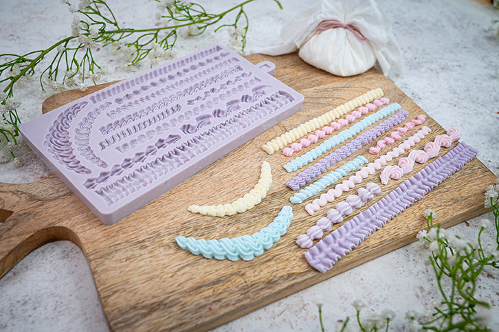 Small Lambeth Borders Silicone Mould