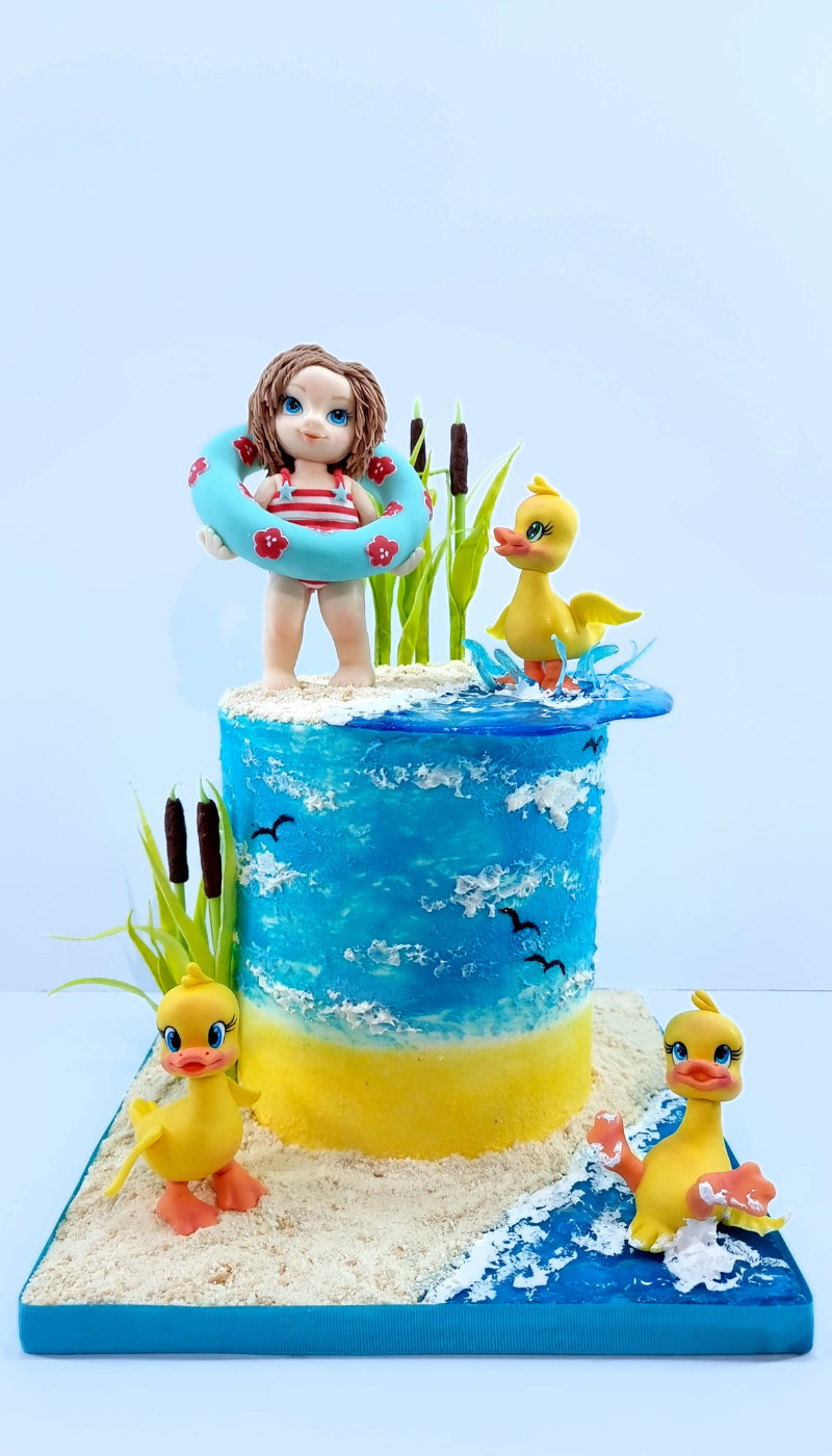 Blue Pasta Model – Premium Modelling Paste for Cake Decoration