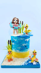 Blue Pasta Model – Premium Modelling Paste for Cake Decoration